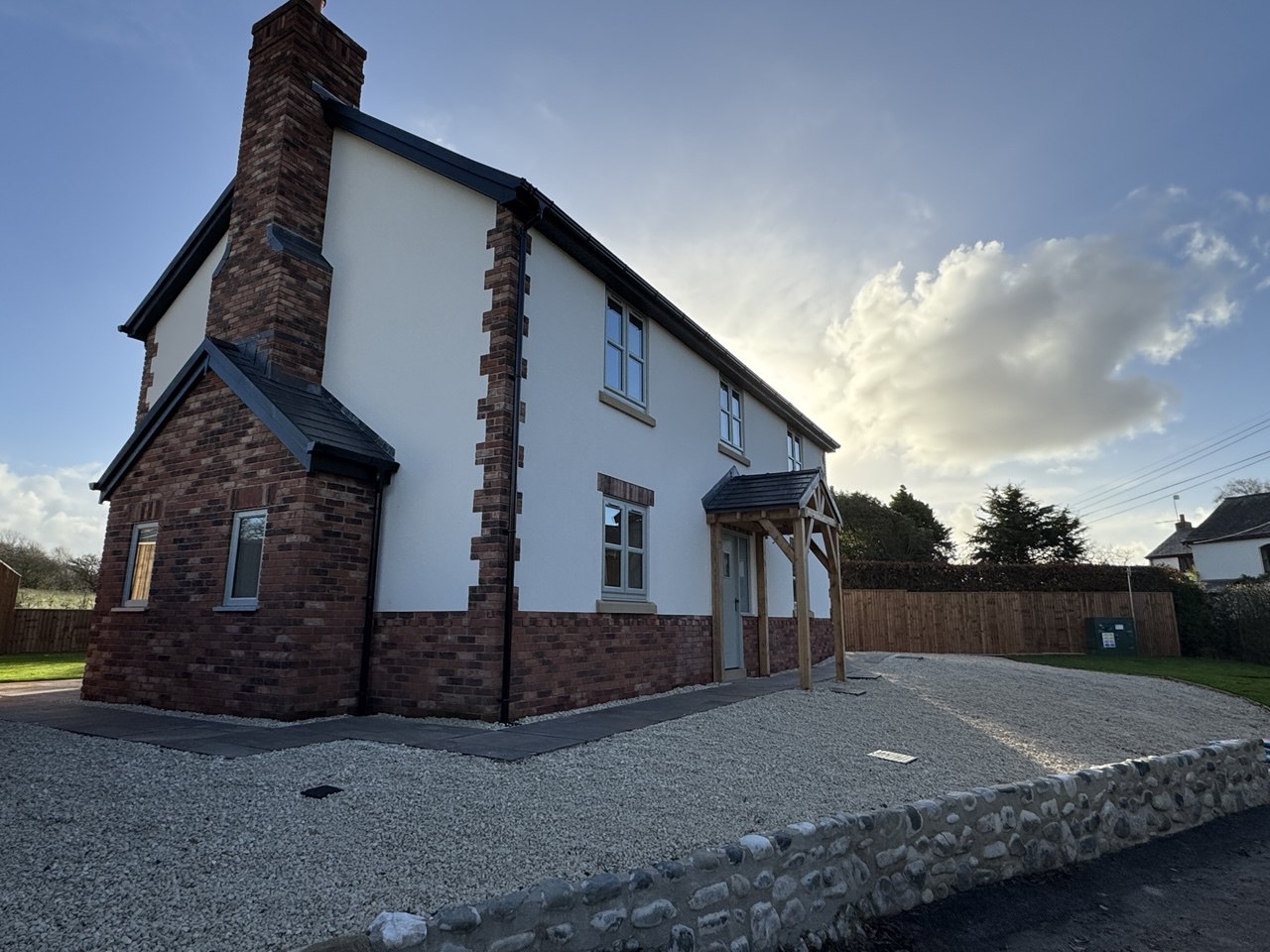 Tyne Bank — completed White Feather home in Lancashire